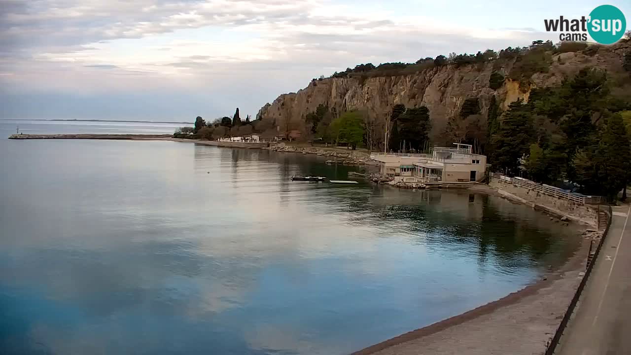 Webcam Sistiana – Blick auf Marina und Bucht