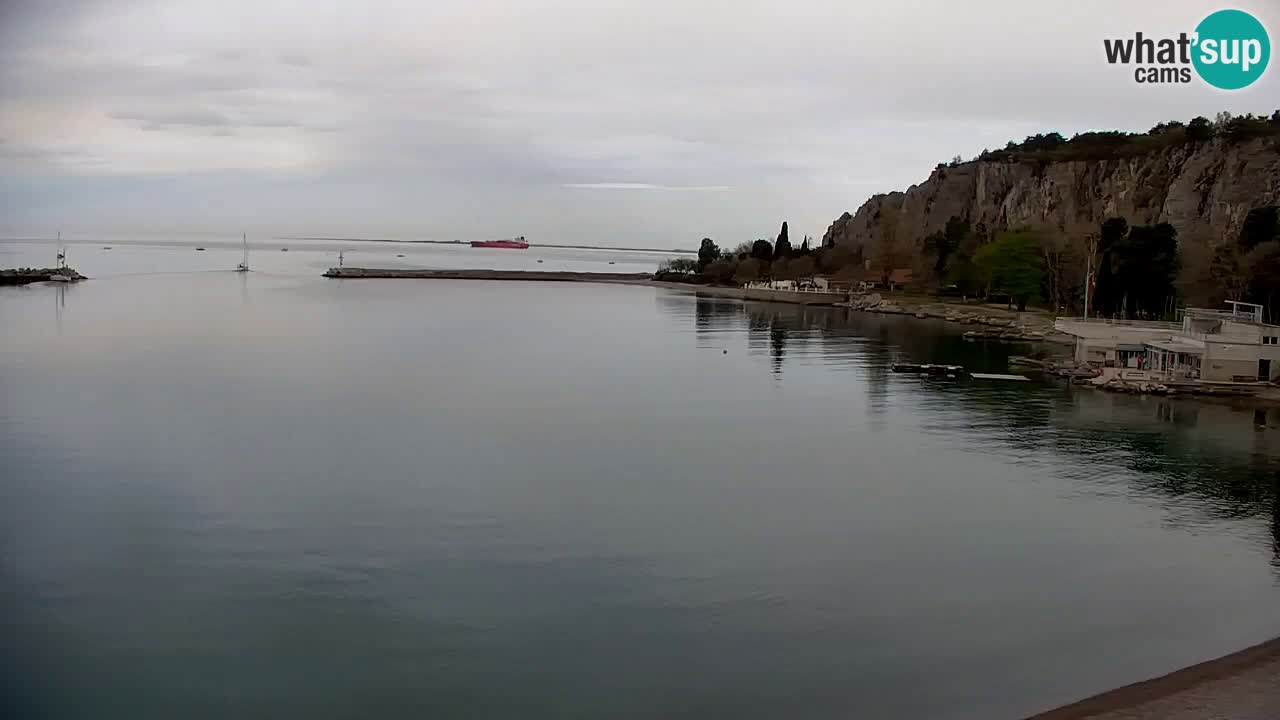 Webcam Sistiana – Blick auf Marina und Bucht