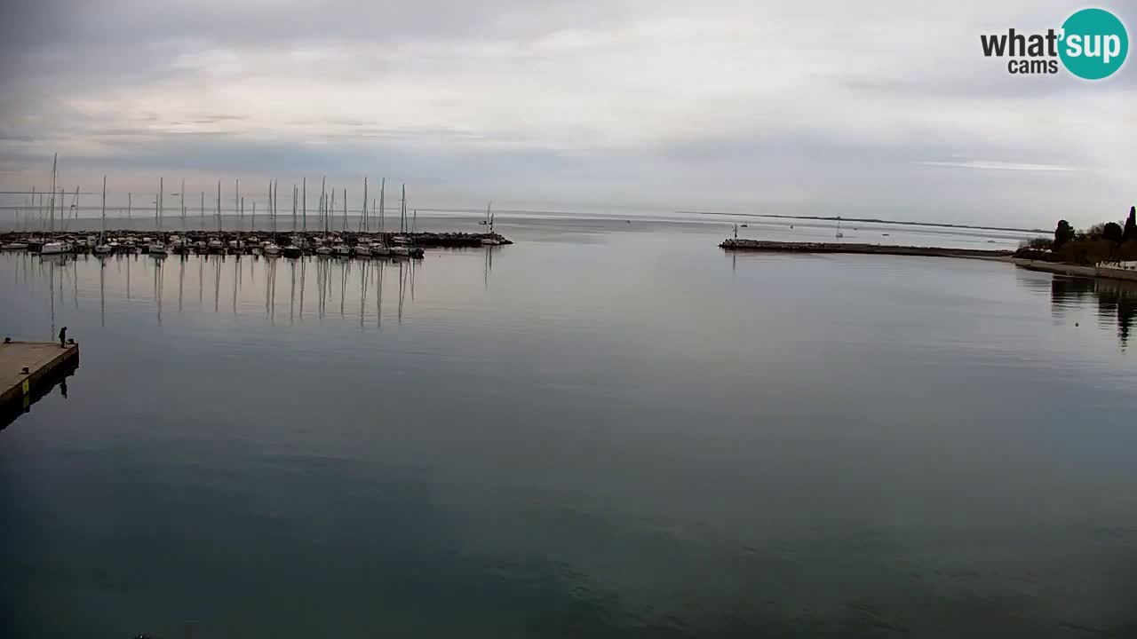 Webcam Sistiana – Blick auf Marina und Bucht