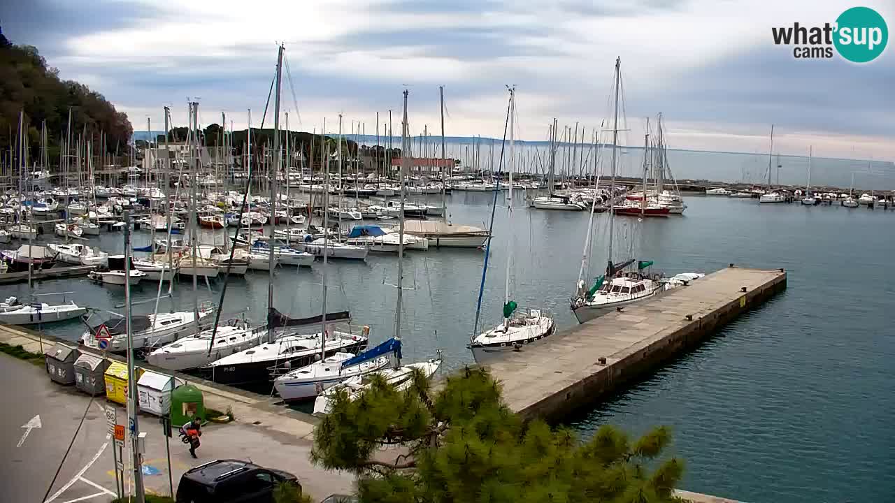 Webcam Sistiana – Blick auf Marina und Bucht