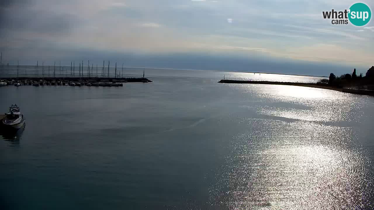 Webcam Sistiana – Blick auf Marina und Bucht