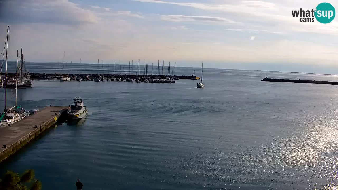 Webcam Sistiana – Blick auf Marina und Bucht