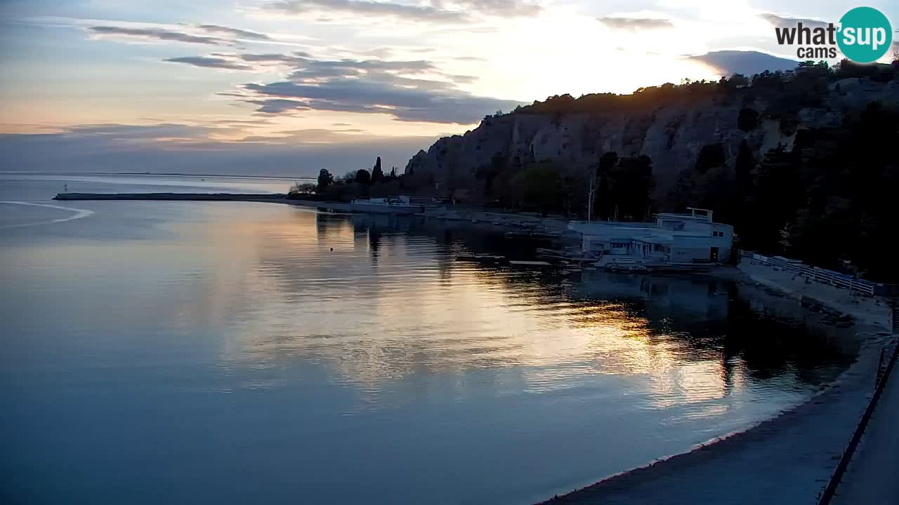 Webcam Sistiana – Blick auf Marina und Bucht