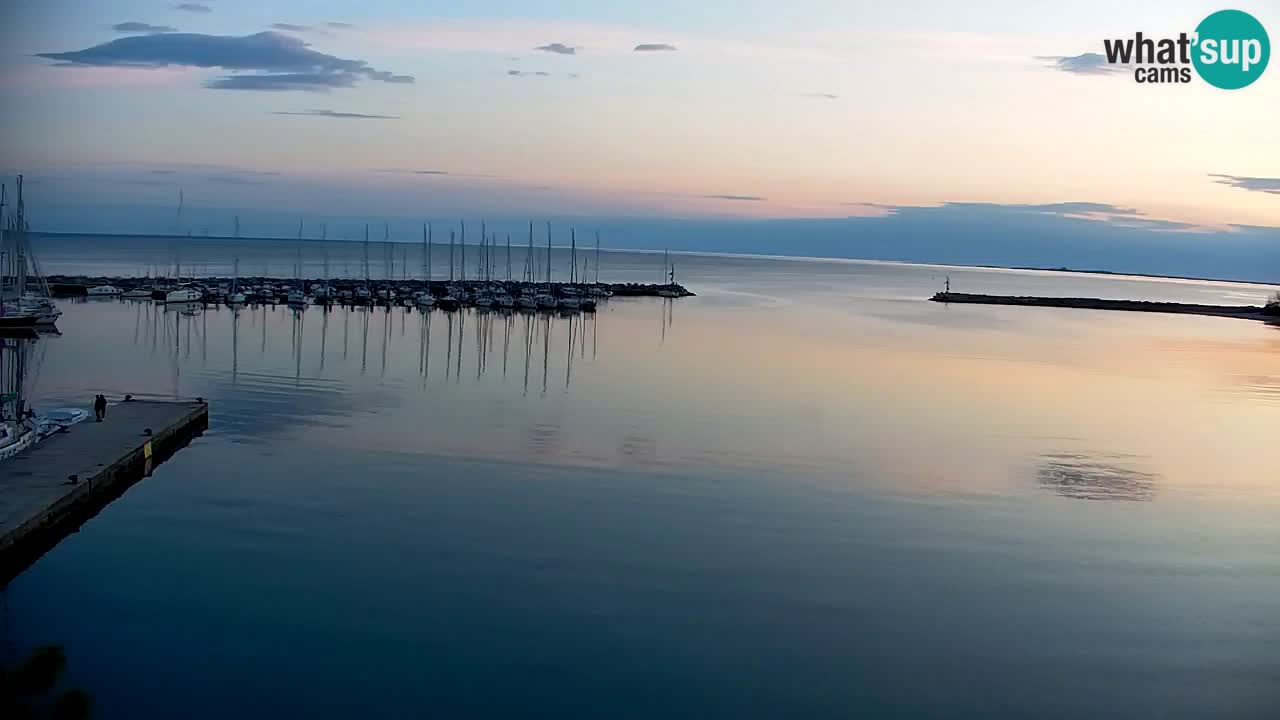 Webcam Sistiana – Blick auf Marina und Bucht