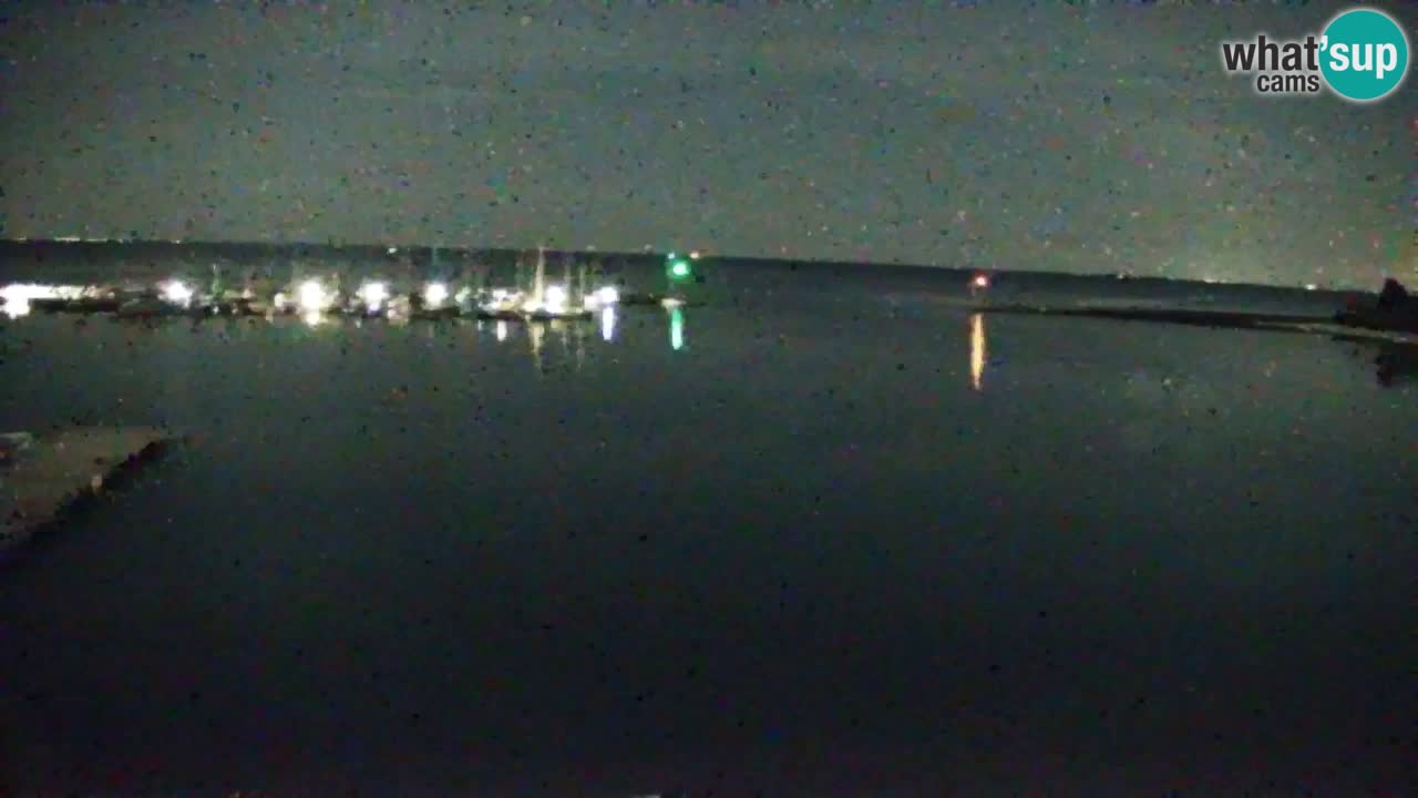 Webcam Sistiana – Pogled na marinu i zaljev