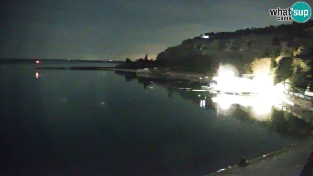 Webcam Sistiana – Blick auf Marina und Bucht