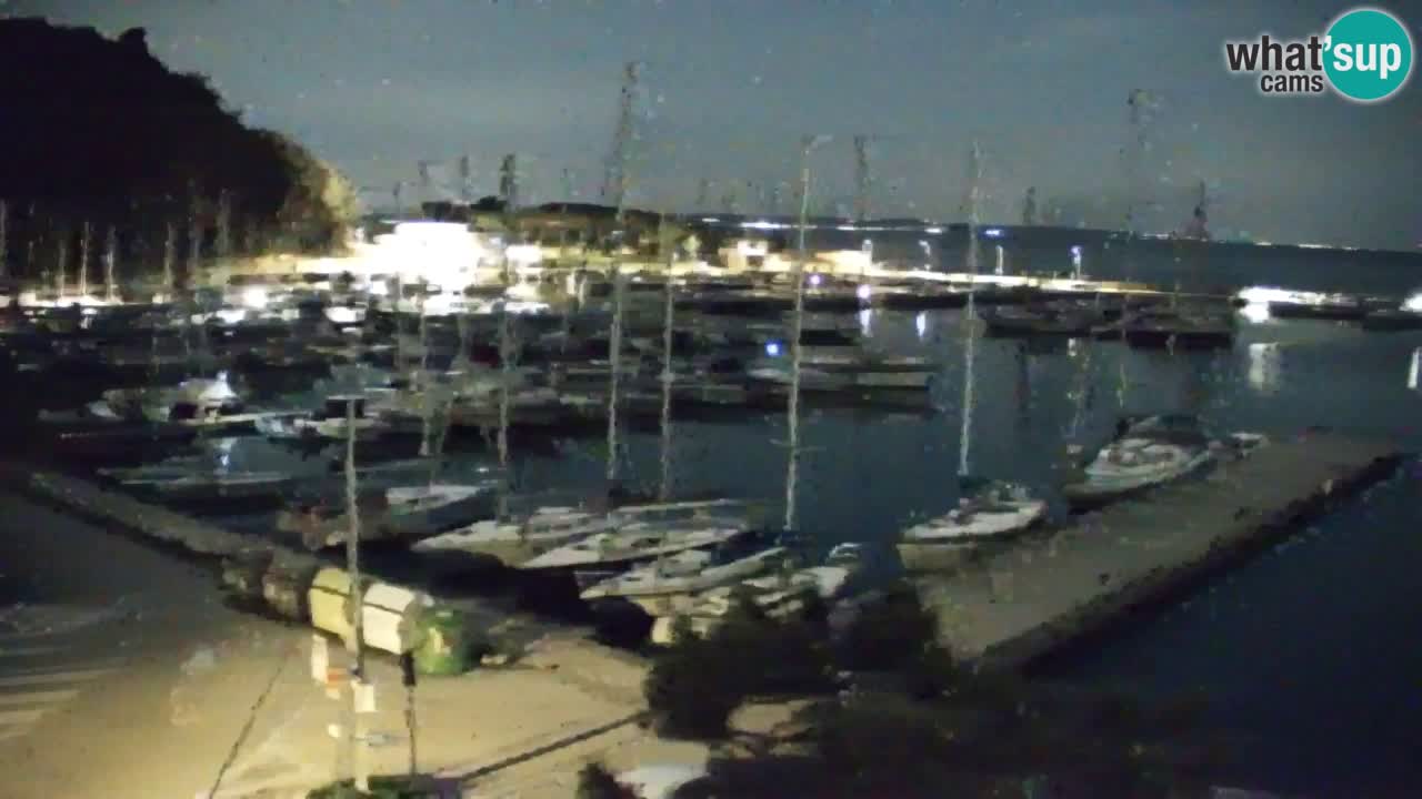 Webcam Sistiana – Vue sur la marina et la baie