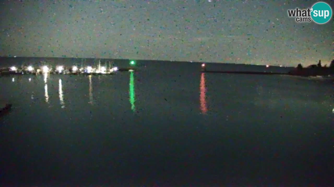 Webcam Sistiana – Vista sobre la marina y la bahía