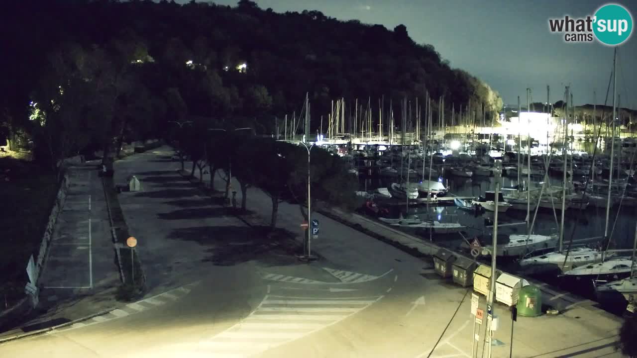 Webcam Sistiana – Blick auf Marina und Bucht