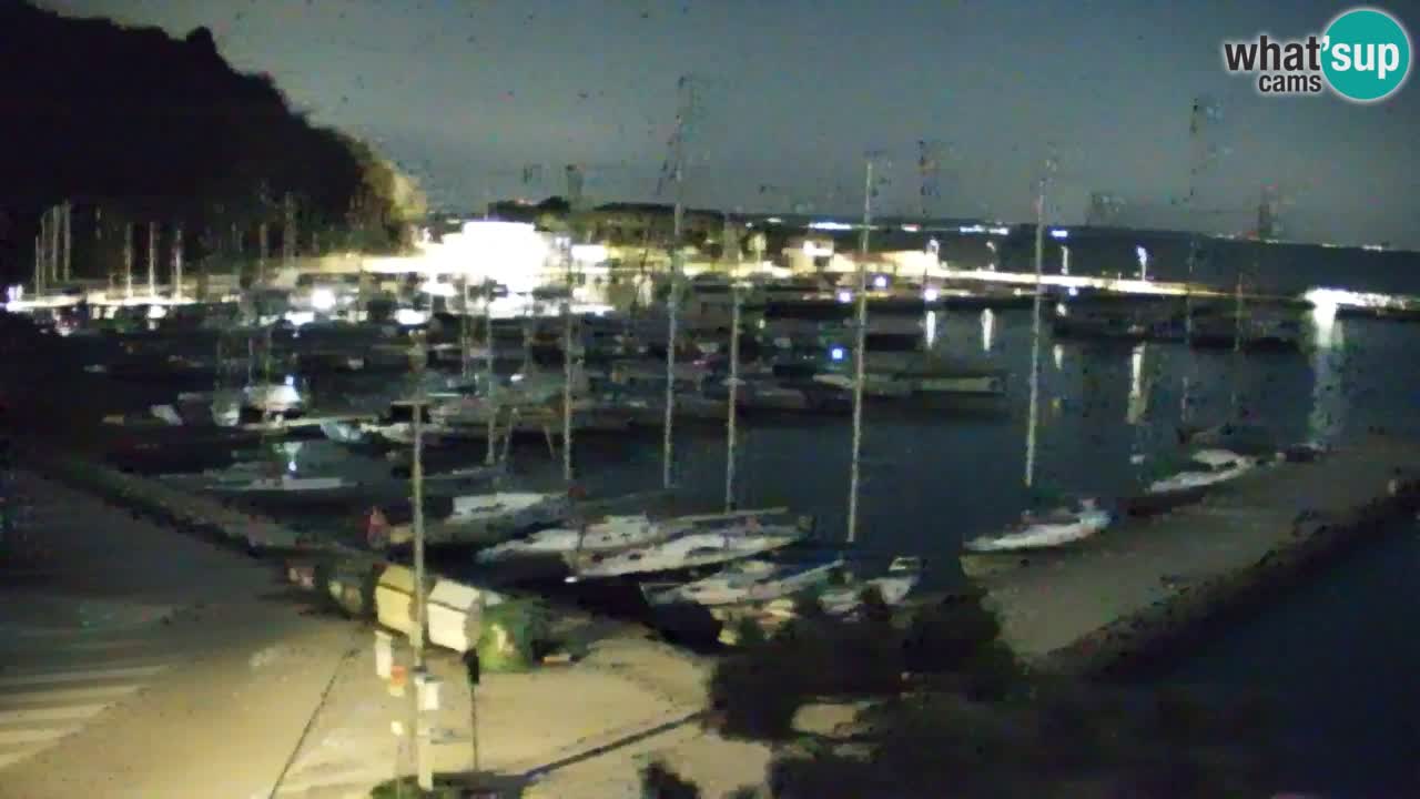 Webcam Sistiana – Vista sulla marina e sulla baia