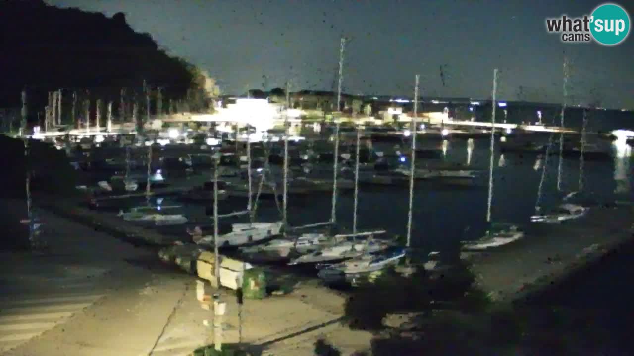 Webcam Sistiana – Blick auf Marina und Bucht