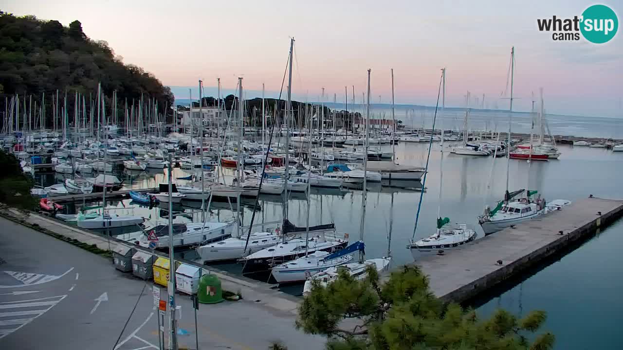 Webcam Sistiana – Blick auf Marina und Bucht