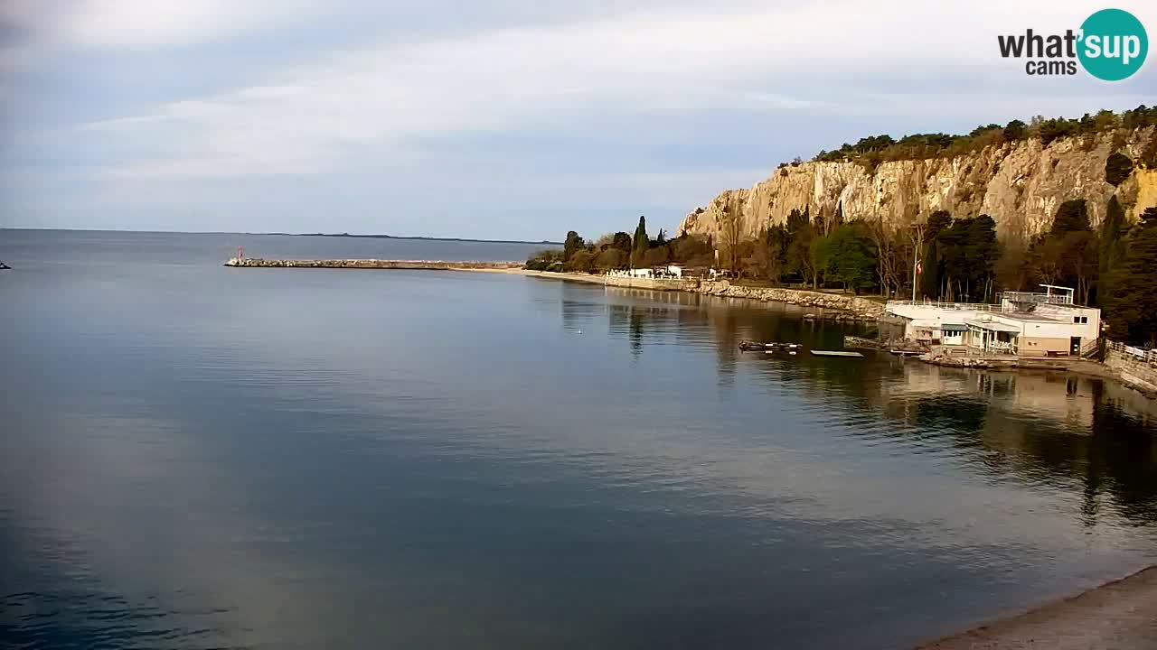 Webcam Sistiana – Blick auf Marina und Bucht