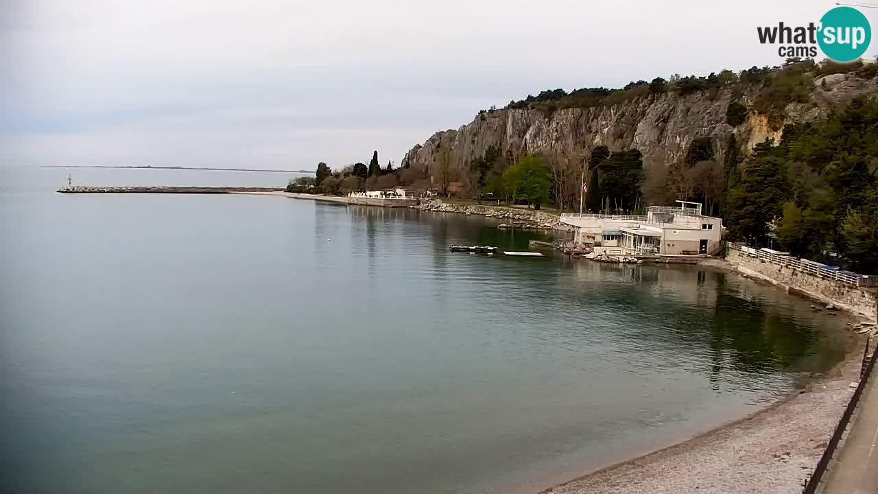 Webcam Sistiana – Blick auf Marina und Bucht