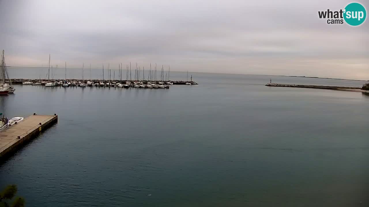 Webcam Sistiana – Blick auf Marina und Bucht