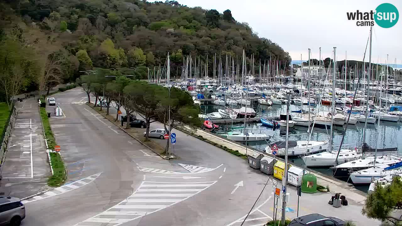 Webcam Sistiana – Vista sulla marina e sulla baia