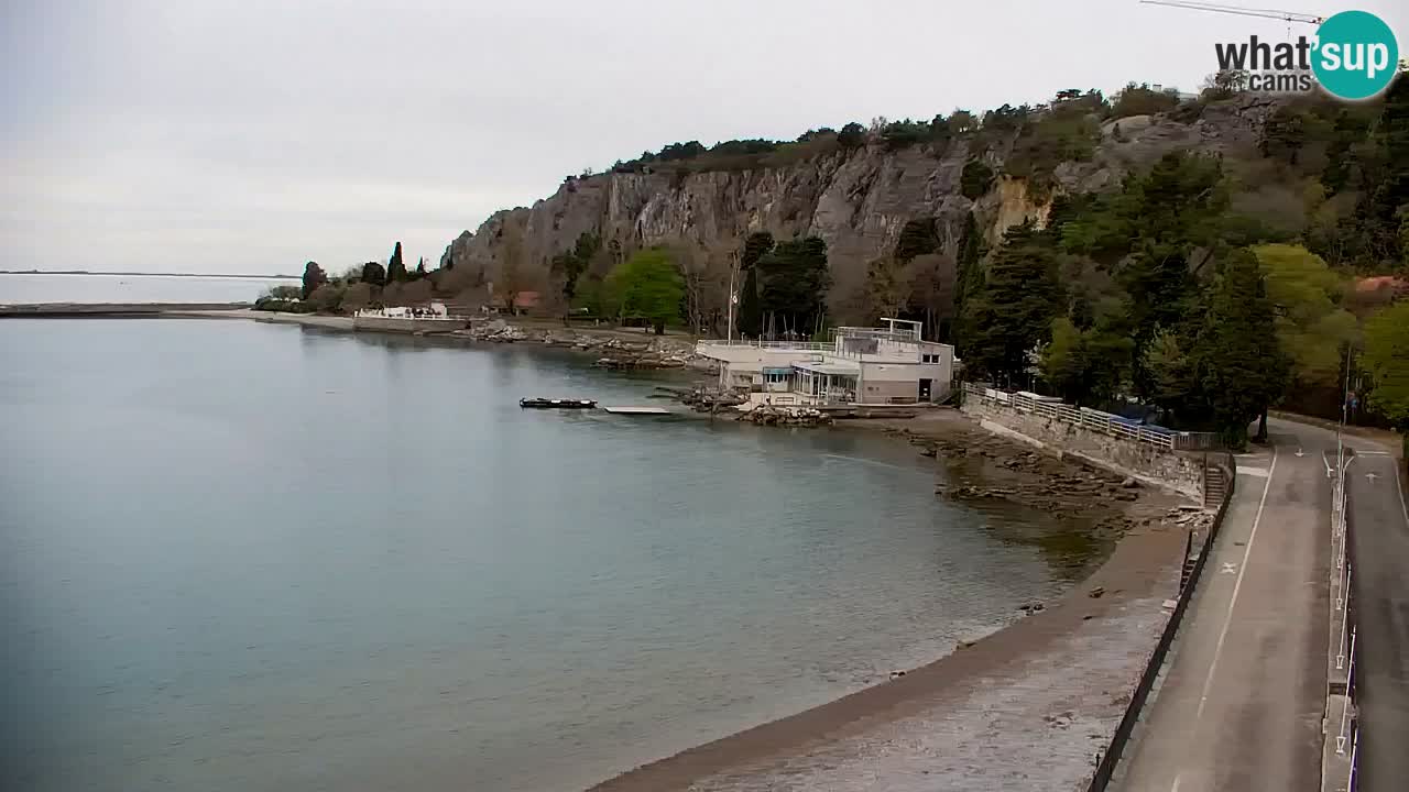 Webcam Sistiana – Blick auf Marina und Bucht