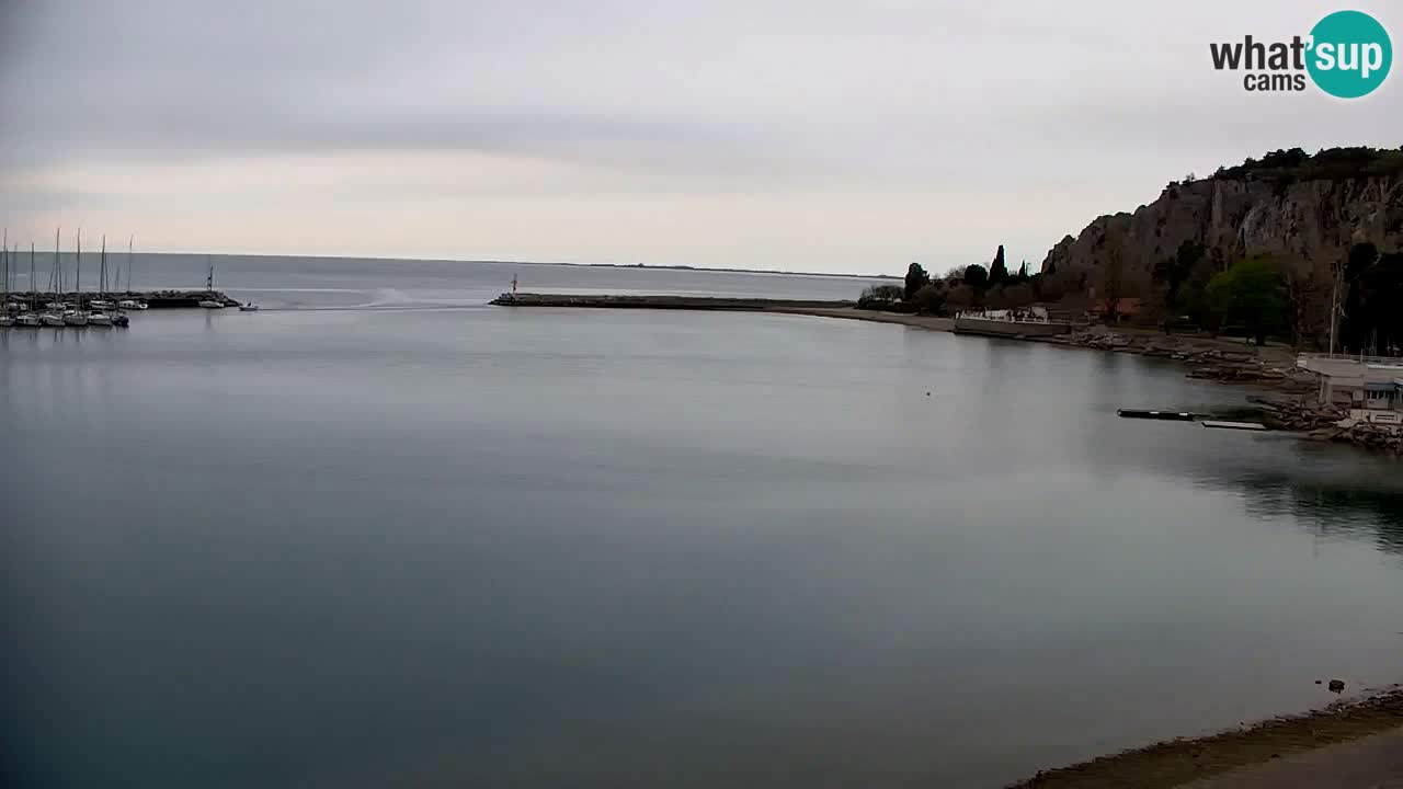 Webcam Sistiana – Blick auf Marina und Bucht