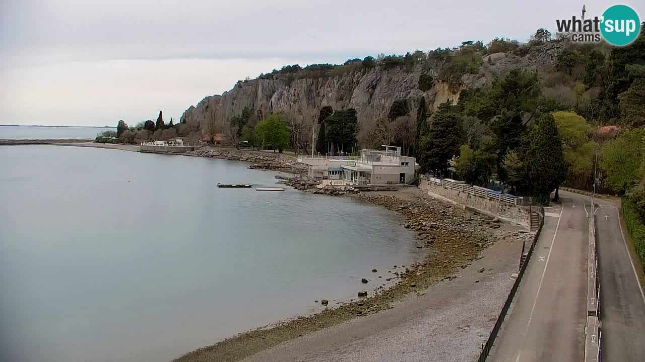 Webcam Sistiana – Pogled na marinu i zaljev