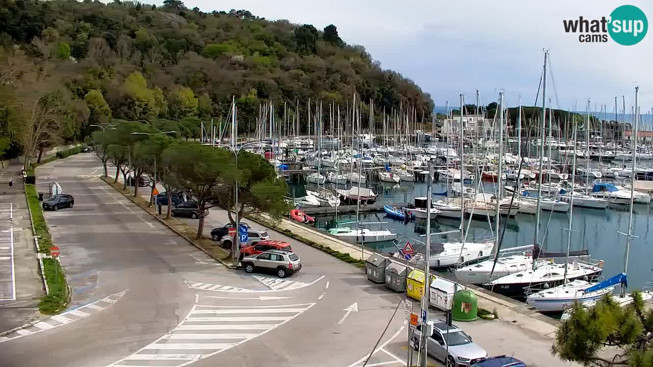 Webcam Sistiana – Blick auf Marina und Bucht