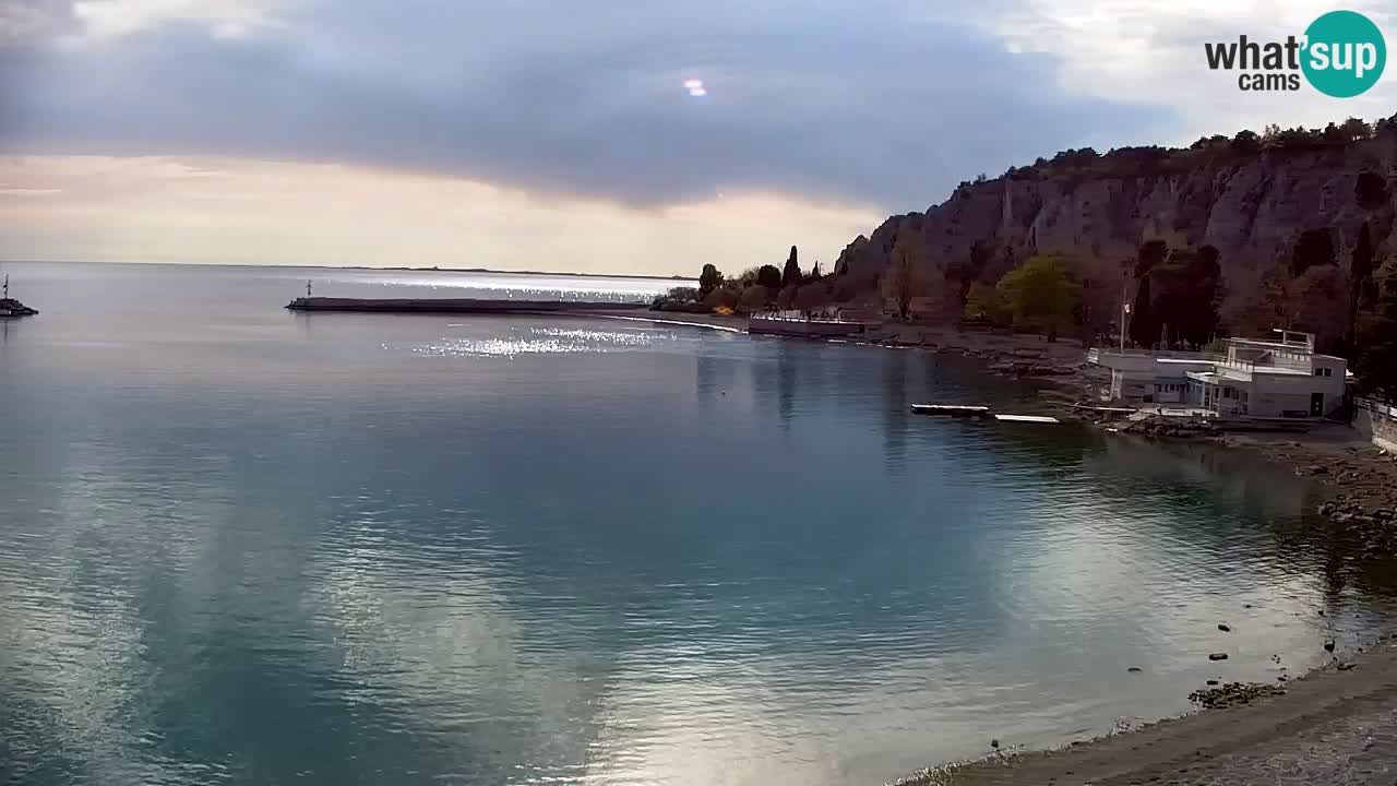 Webcam Sistiana – Vista sulla marina e sulla baia