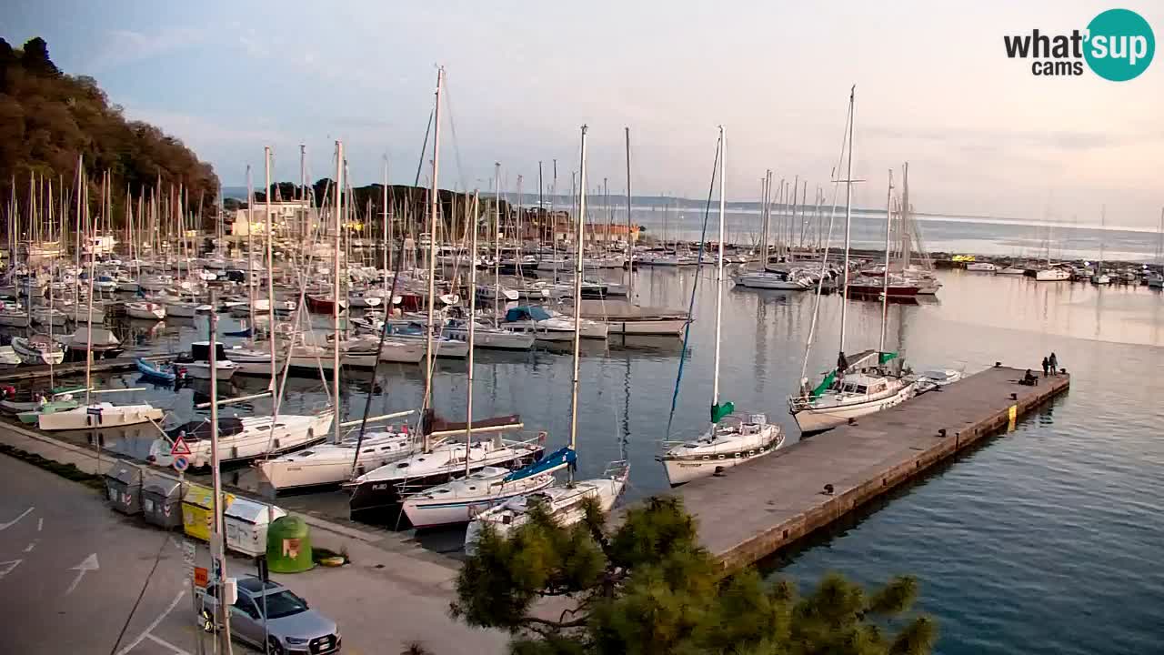 Webcam Sistiana – Vista sulla marina e sulla baia