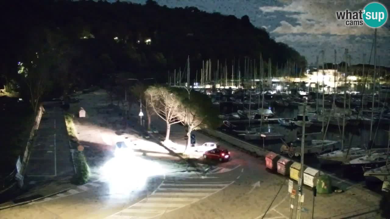 Webcam Sistiana – Vue sur la marina et la baie