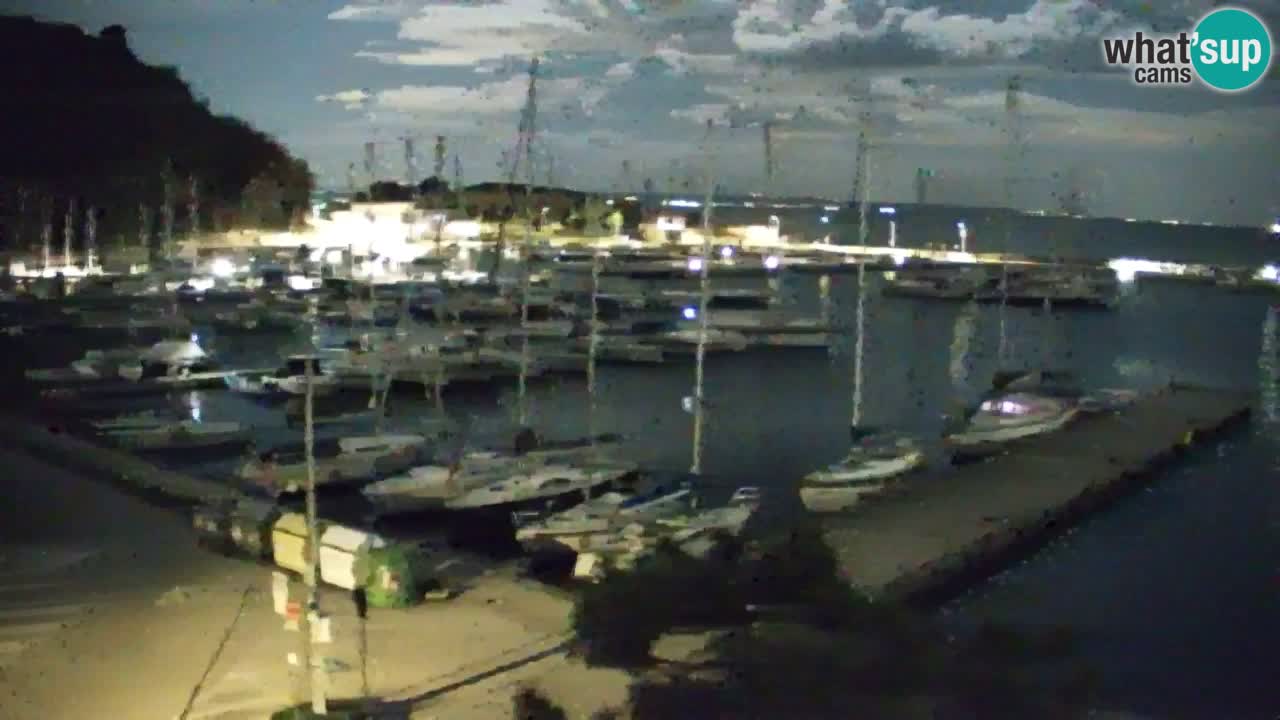 Webcam Sistiana – Pogled na marinu i zaljev