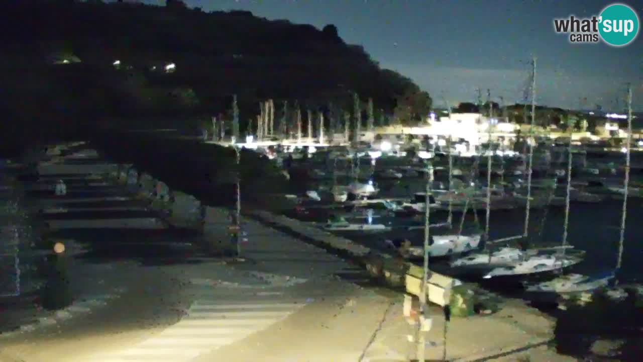 Webcam Sistiana – Vue sur la marina et la baie