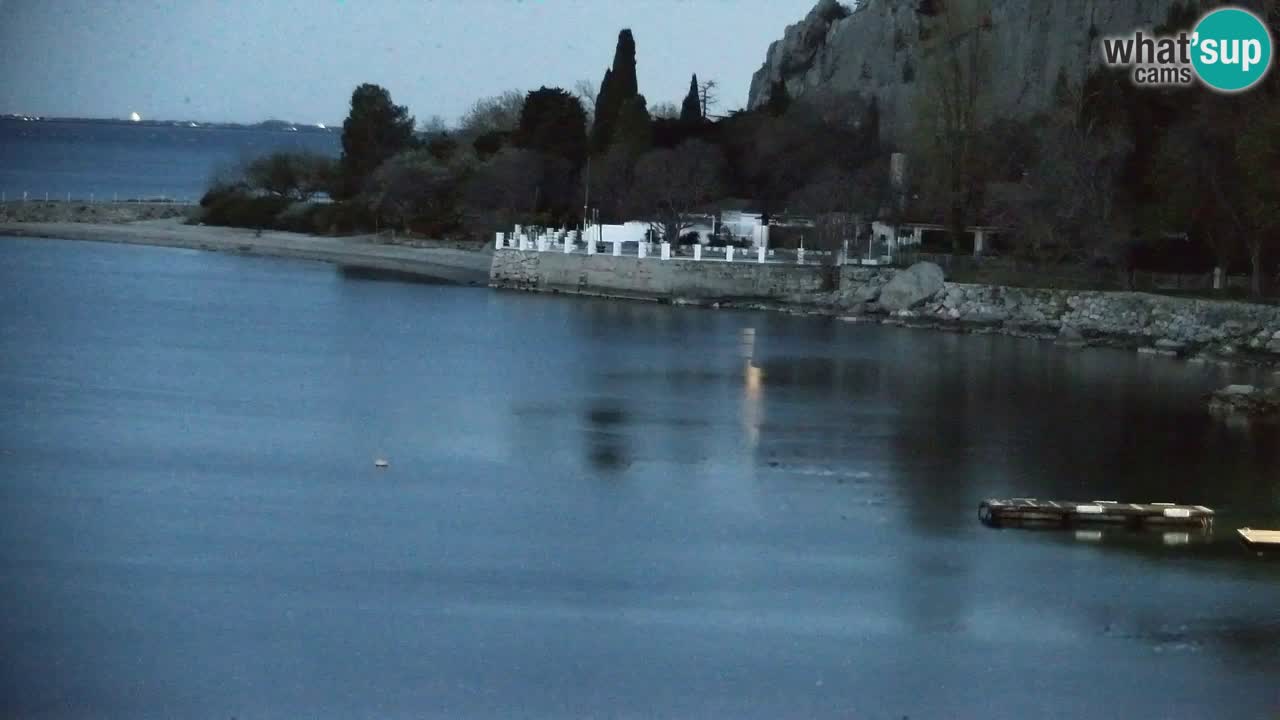 Webcam Sistiana – Vue sur la marina et la baie