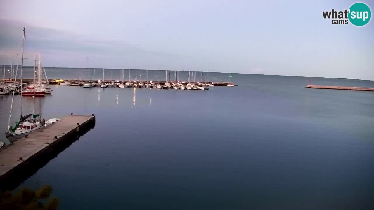 Webcam Sistiana – Vista sobre la marina y la bahía