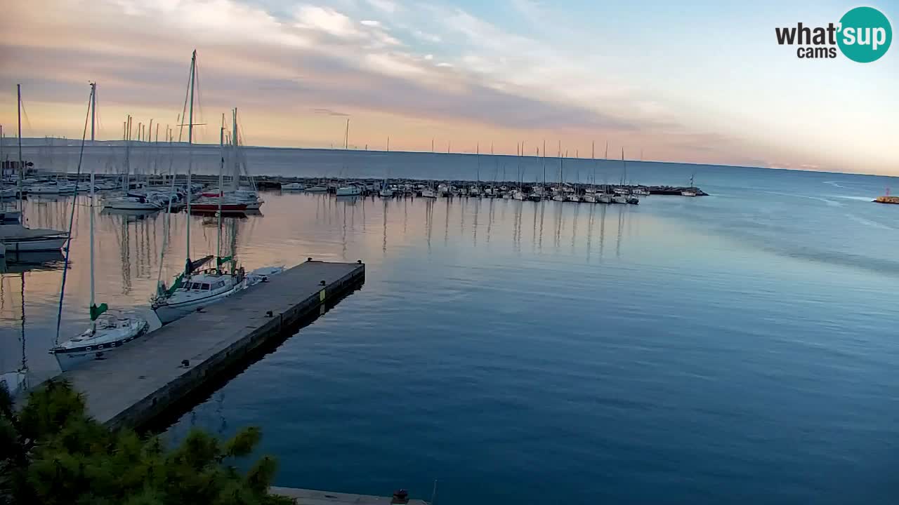 Webcam Sistiana – Vista sulla marina e sulla baia