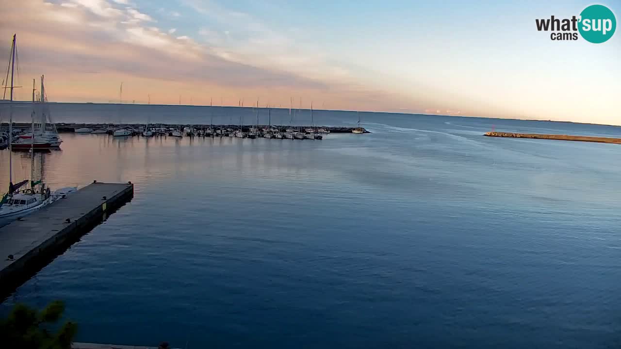 Webcam Sistiana – Blick auf Marina und Bucht