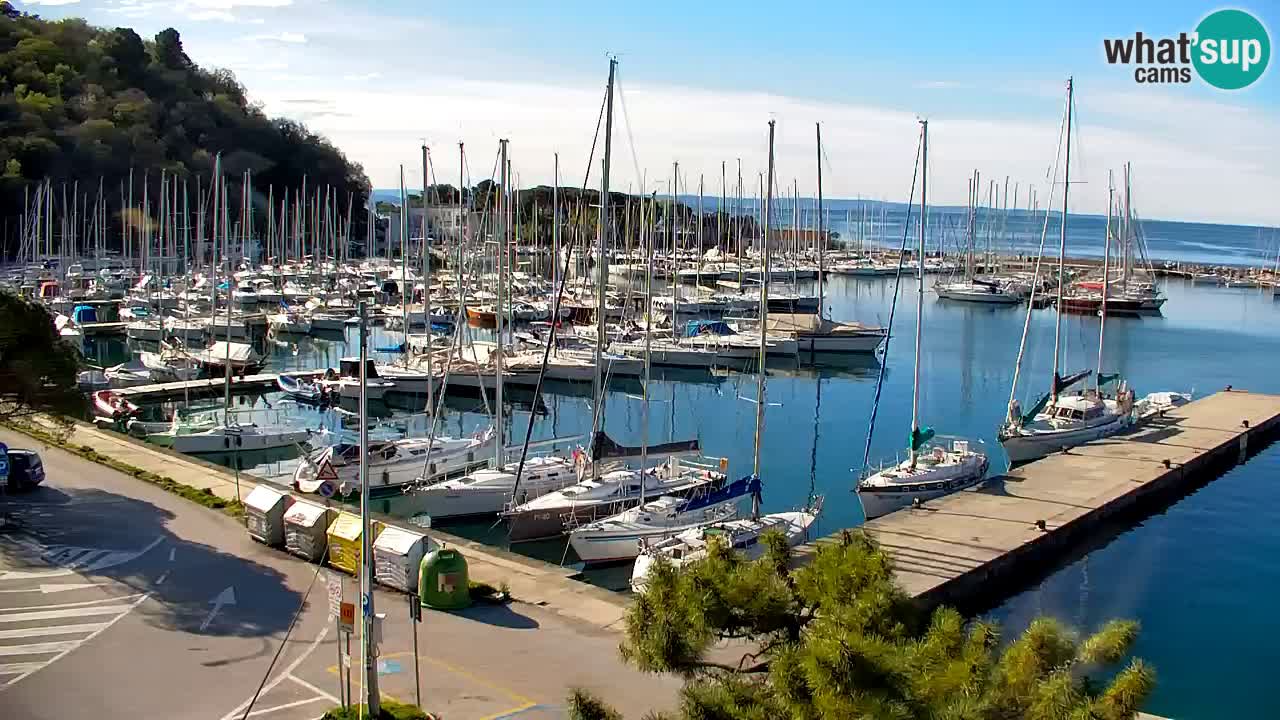 Webcam Sistiana – Blick auf Marina und Bucht
