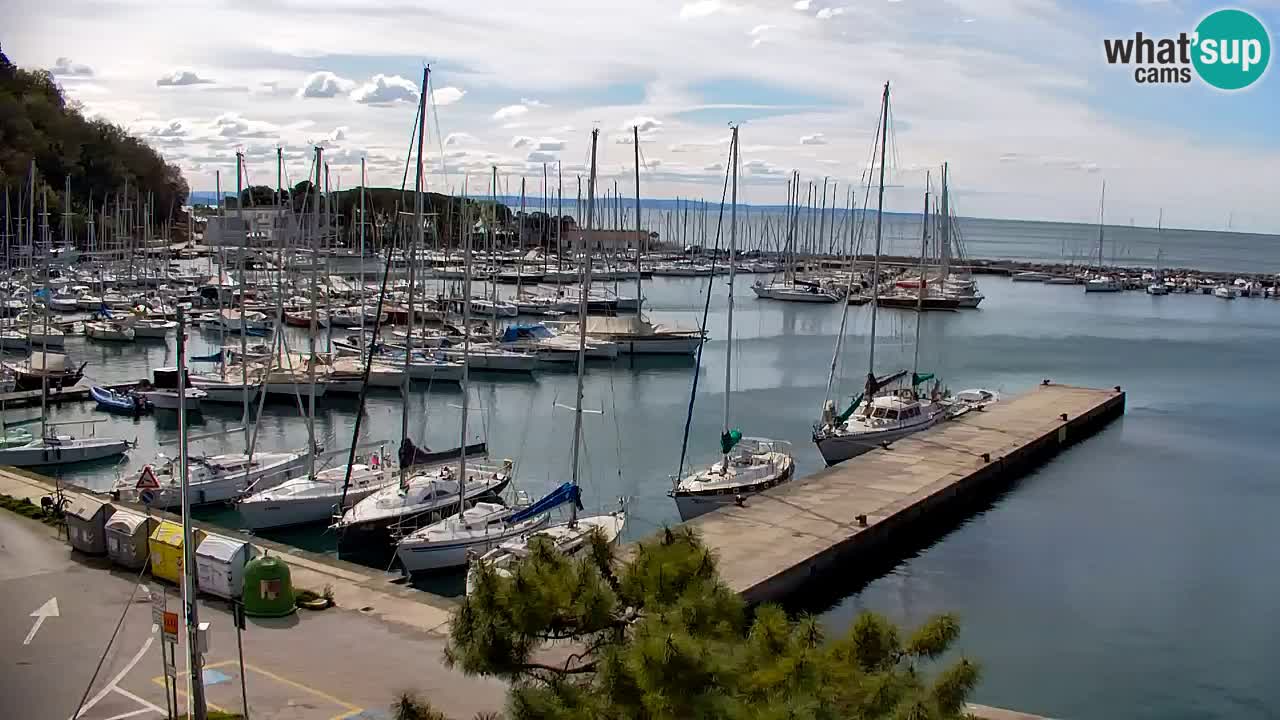 Webcam Sistiana – Blick auf Marina und Bucht