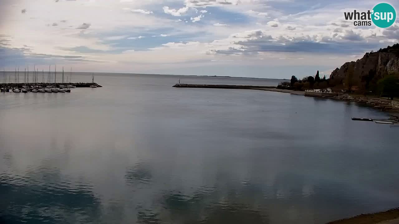 Webcam Sistiana – Vista sulla marina e sulla baia