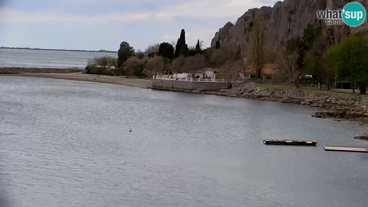 Webcam Sistiana – Pogled na marinu i zaljev