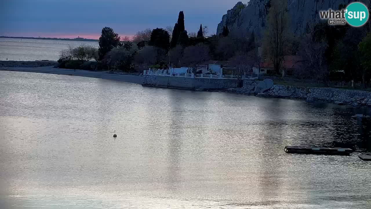 Webcam Sistiana – Pogled na marinu i zaljev