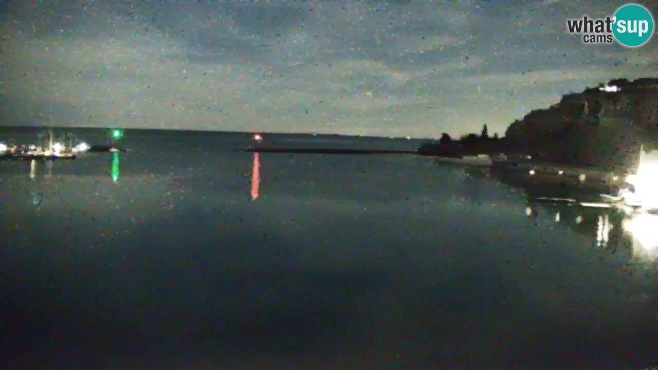 Webcam Sistiana – Vue sur la marina et la baie