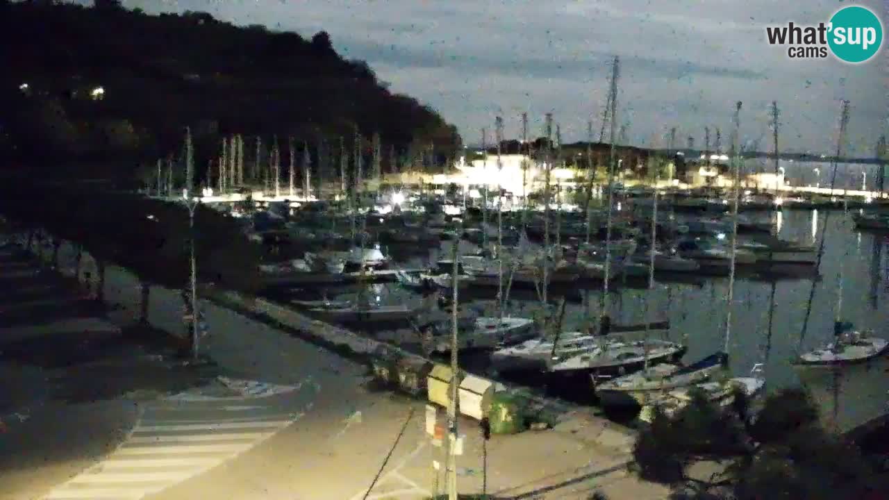 Webcam Sistiana – Blick auf Marina und Bucht