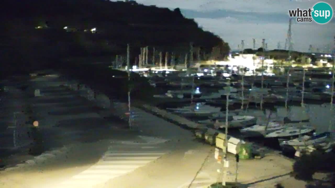 Webcam Sistiana – Vista sulla marina e sulla baia