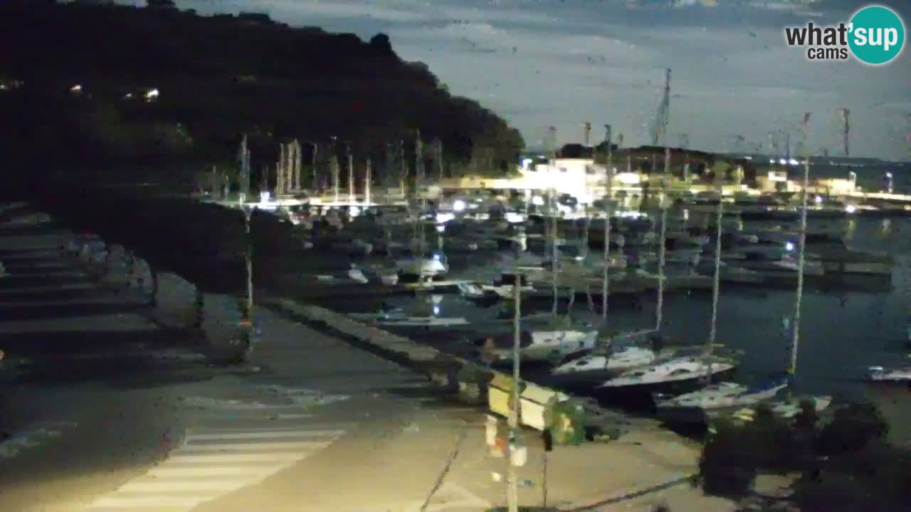 Webcam Sistiana – Vista sulla marina e sulla baia