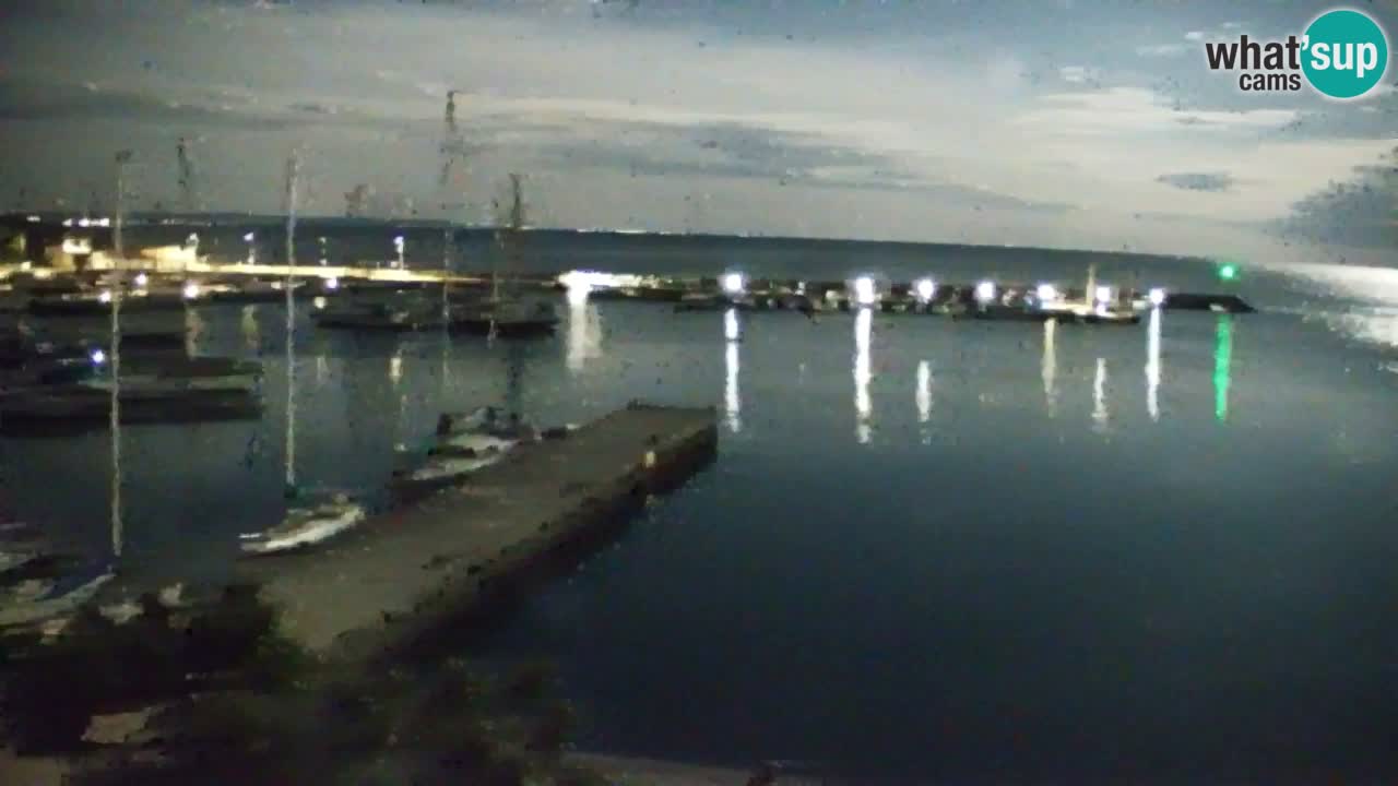 Webcam Sistiana – Vista sobre la marina y la bahía