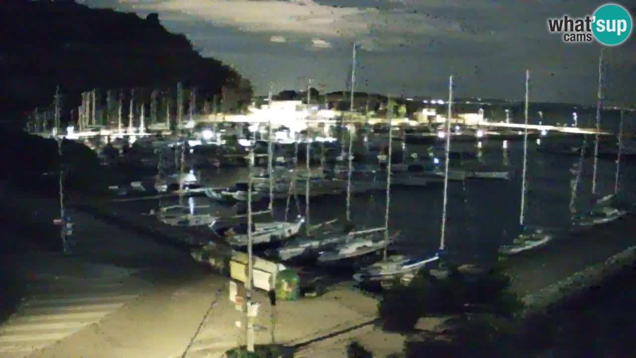 Webcam Sistiana – Vue sur la marina et la baie