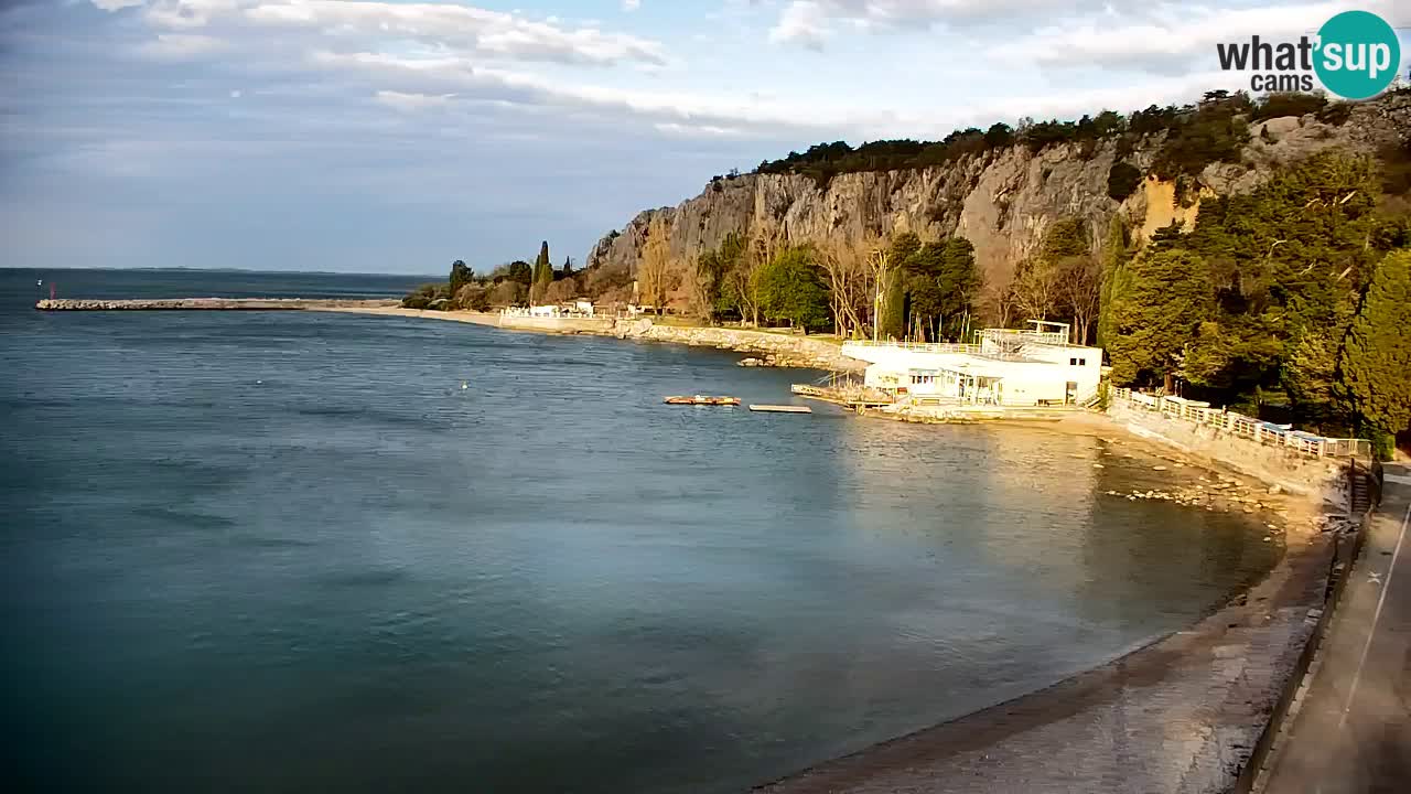 Webcam Sistiana – Vista sulla marina e sulla baia