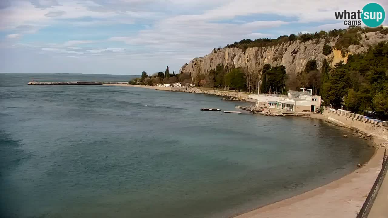 Webcam Sistiana – Vista sulla marina e sulla baia