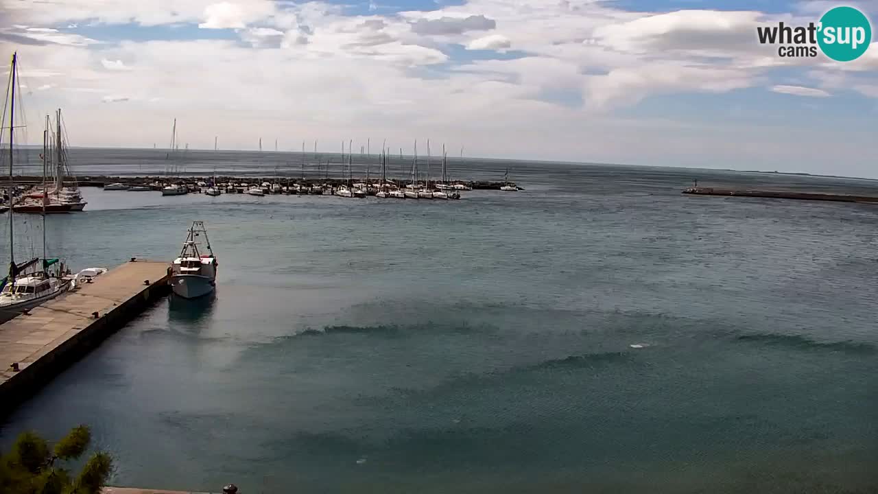 Webcam Sistiana – Blick auf Marina und Bucht