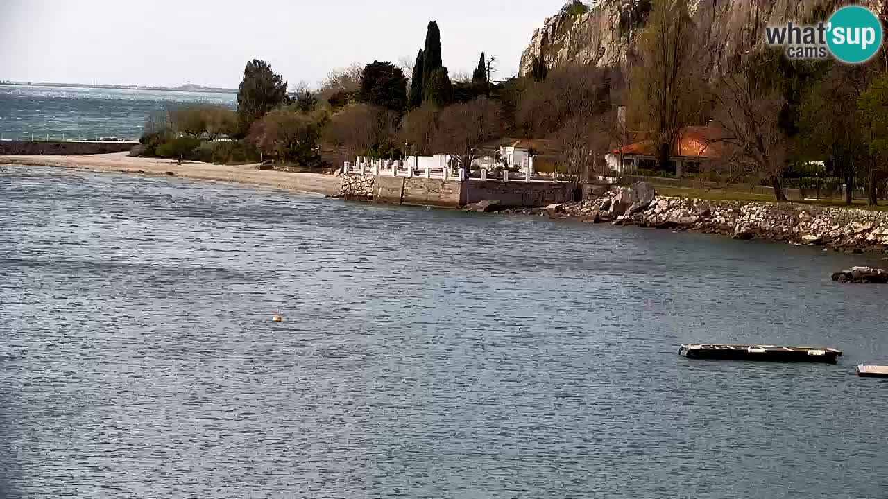 Spletna kamera Sesljan (Sistiana) – Pogled na marino in zaliv