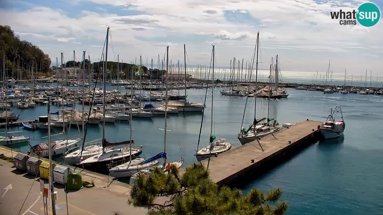 Webcam Sistiana – Vista sulla marina e sulla baia