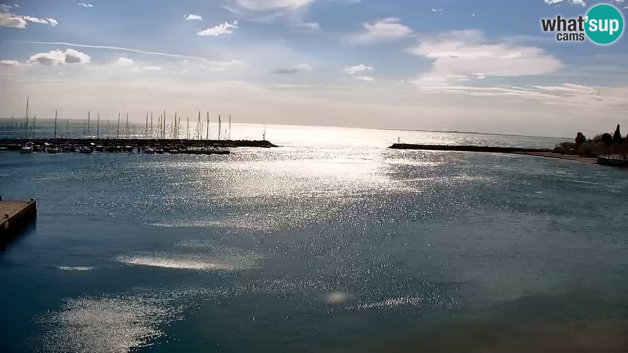 Webcam Sistiana – Blick auf Marina und Bucht